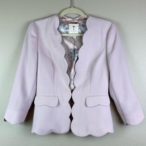 Ted Baker Rubeyed Scalloped dress and blazer - Picture 8 of 13